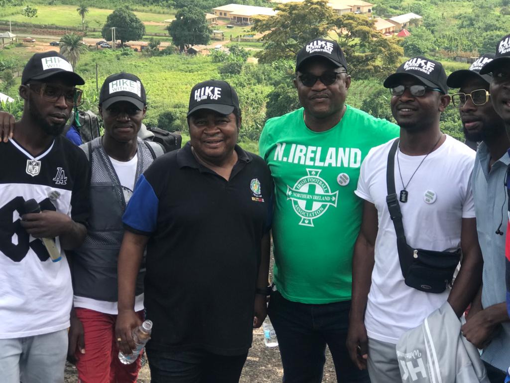 Hikers Celebrate Eid el Kabir, Hiking the Tungba Mountain in&nbsp;Ado-Ekiti.
